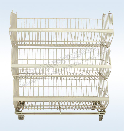 Cesta Apilable con Ruedas – Dachang Estanterias